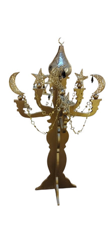Ramadan Crescent Candle Holder