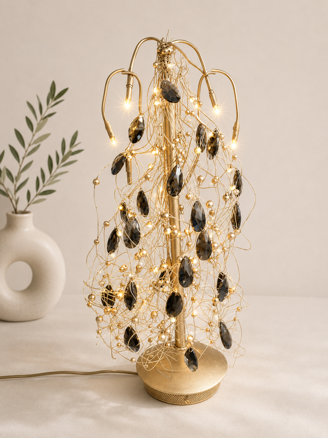Midnight Crystal Tree
