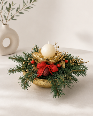 Golden Glow Centerpiece