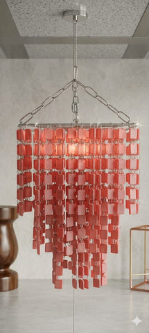 Cascade Beaded Ceiling Lamp
