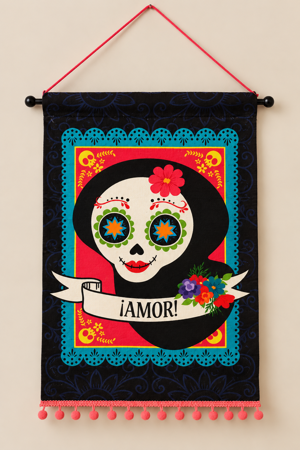 Day of the Dead Hanging Wall Banner