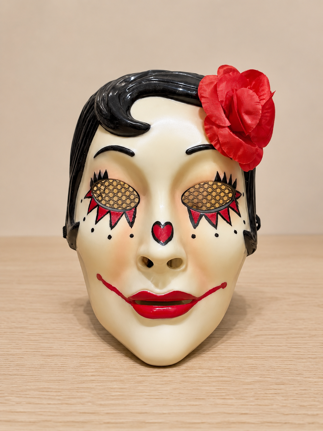 Sinister Rose Doll Mask