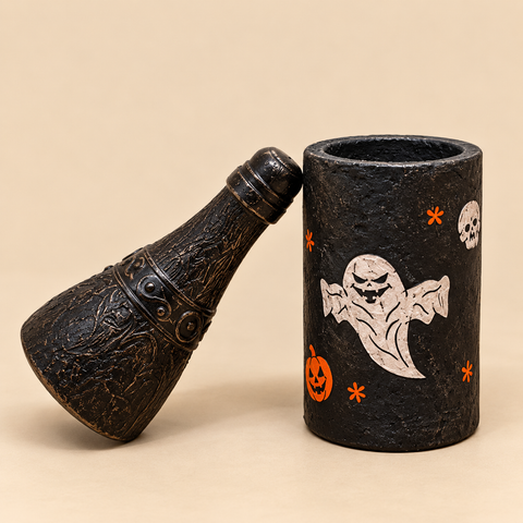 Halloween Ghost Bottle Decoration