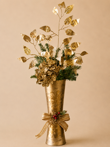 Gold Botanical Christmas Arrangement