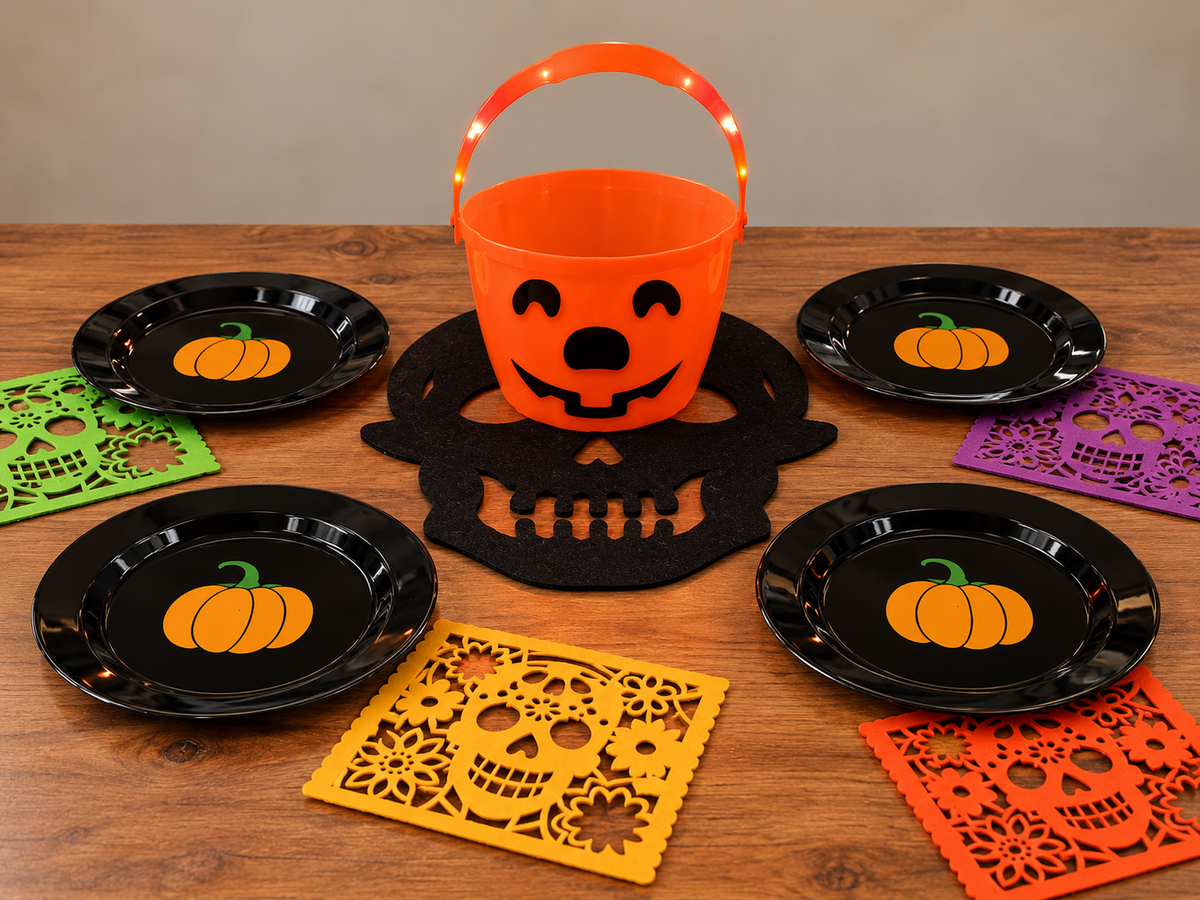 Halloween Pumpkin Tableware Set
