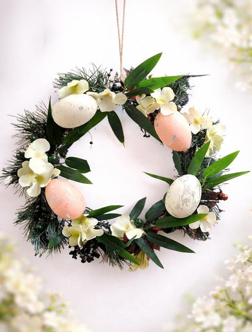 Soft Egg Easter Wreath