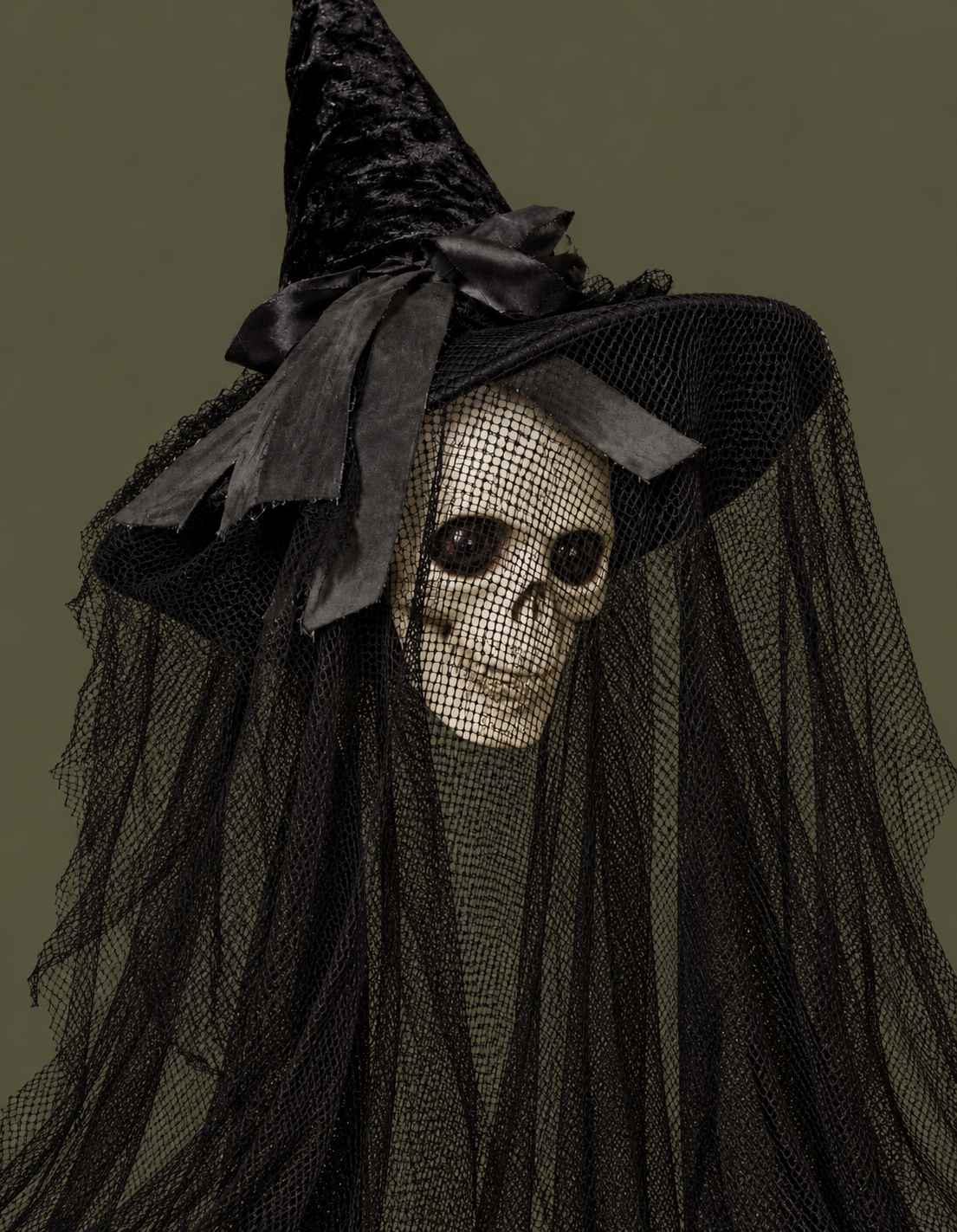 Hanging Skeleton Witch Halloween Decoration