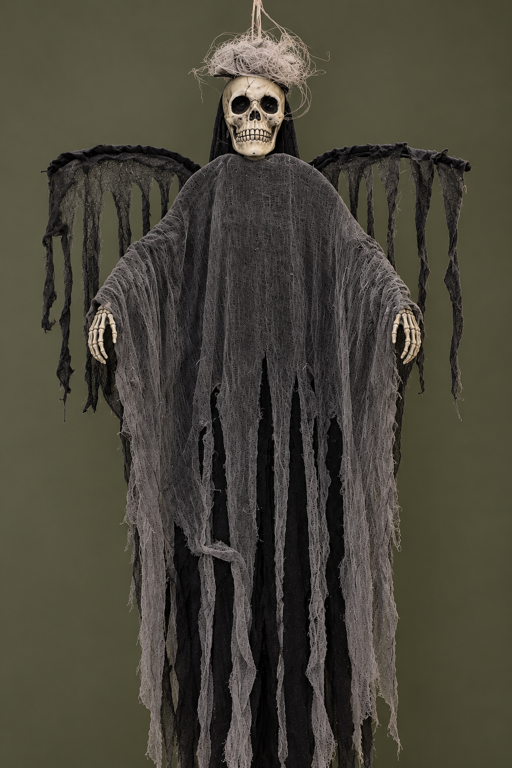 Hanging Skeleton Reaper Halloween Decoration