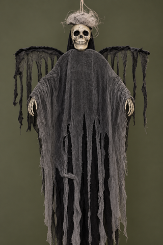Hanging Skeleton Reaper Halloween Decoration