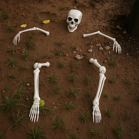 Halloween groundbreaker skeleton