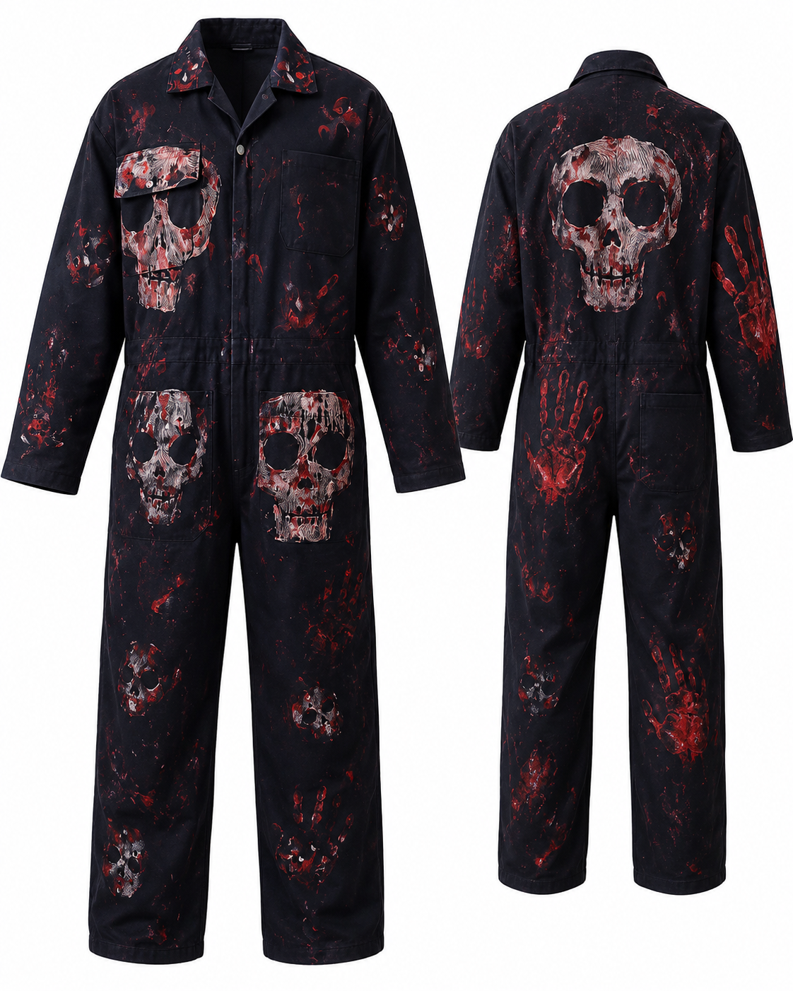 Bloody Skull Jumpsuit