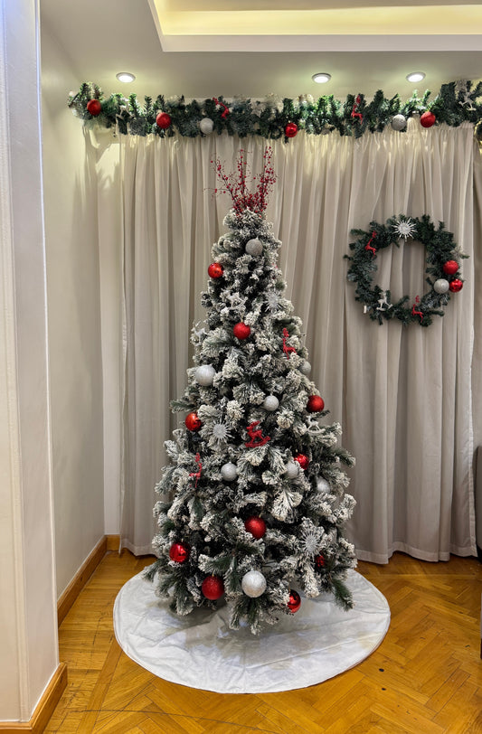 Frosted Pearl- 2.10 m Christmas bundle offer