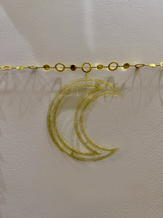 Crescent & Star Hanging Garland
