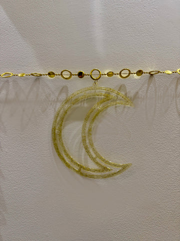 Crescent & Star Hanging Garland