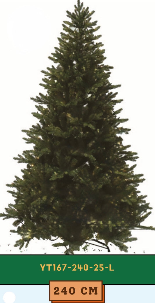 Evergreen Bliss- 2.40 m Christmas tree