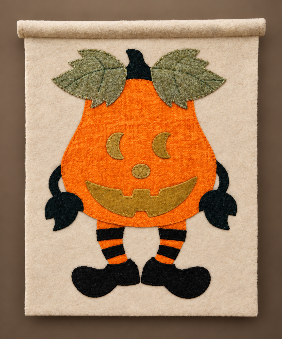 Halloween Pumpkin Wall Hanging