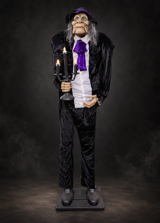 Animated butler with Lantern
