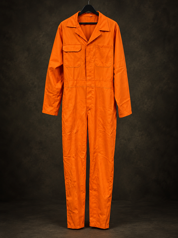Orange Prisoner Jumpsuit Costume