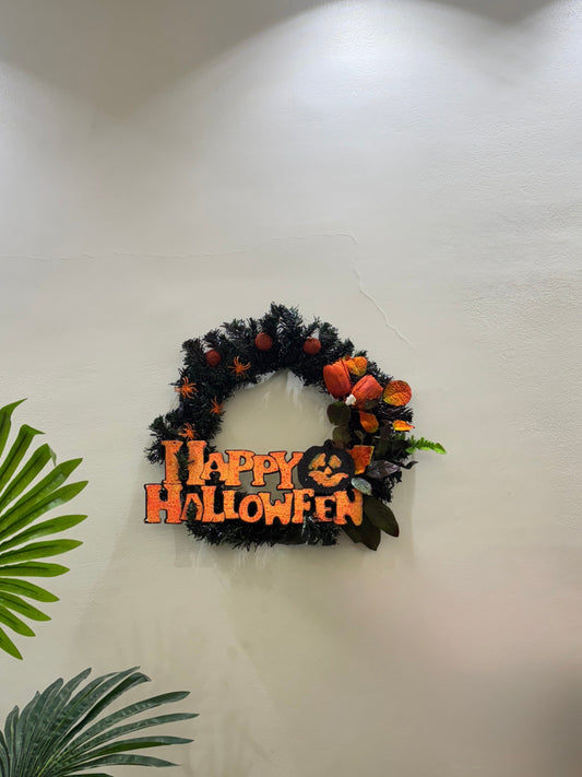 Halloween wreath
