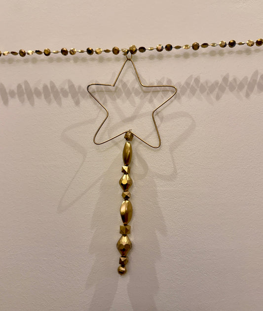 Crescent & Star Hanging Garland