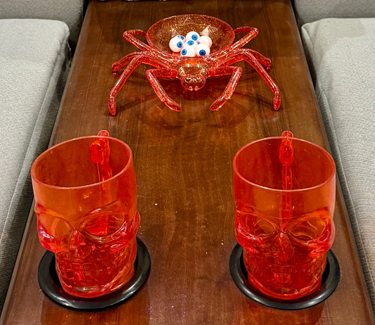Halloween bowl and cup set