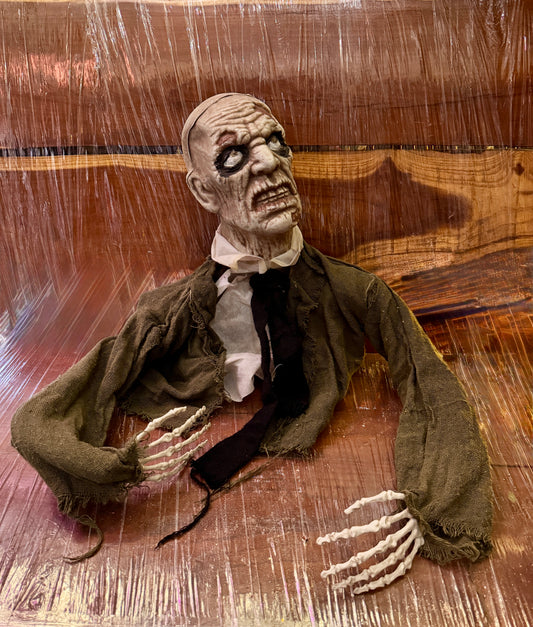 Animated halloween zombie
