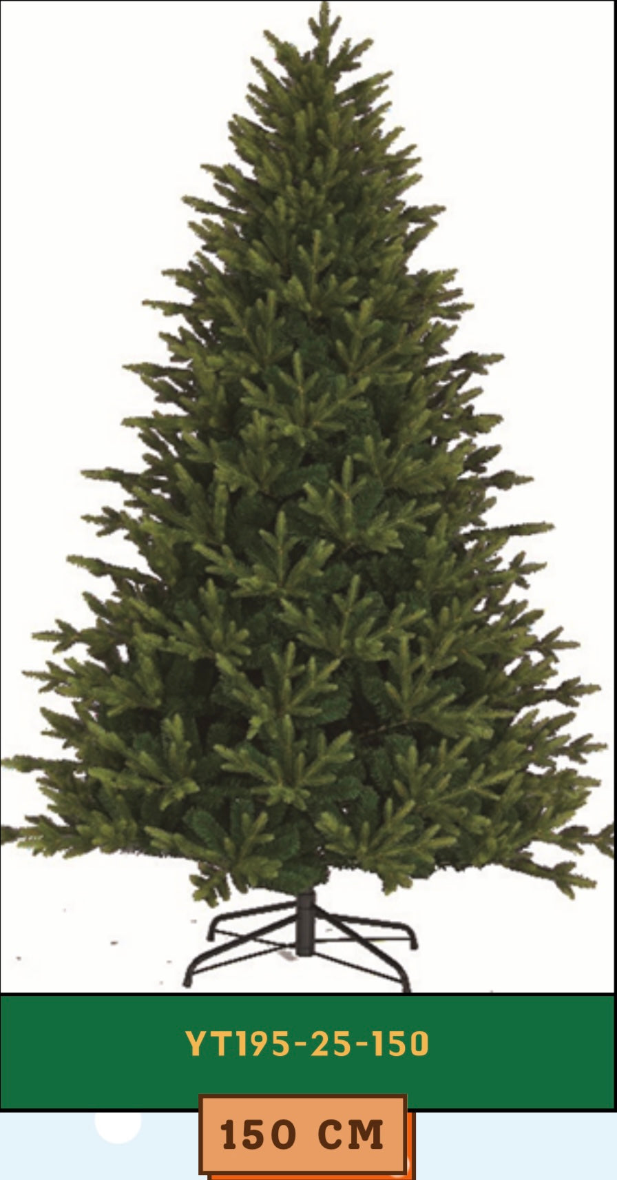 Winter Grove- 1.50m Christmas tree