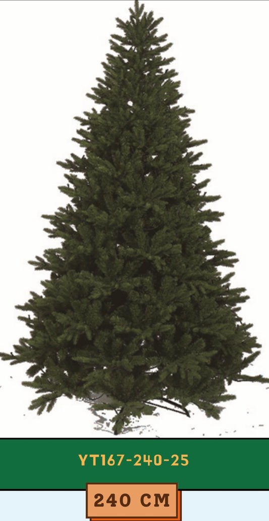 Alpine Charm- 2.40m Christmas tree