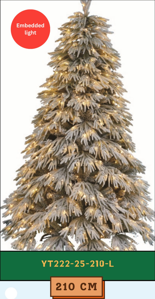 Frost Kiss- 2.10m Christmas tree