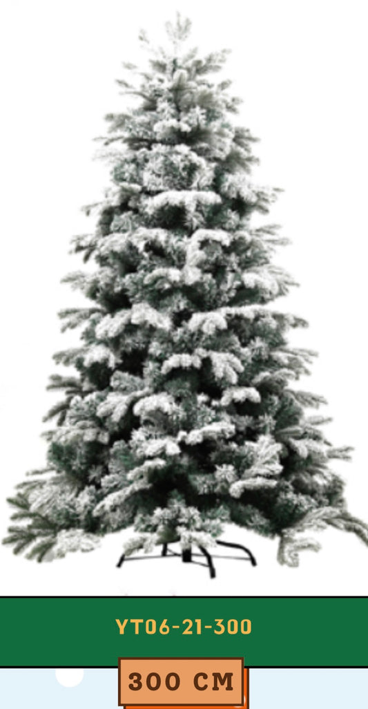 Pearl White- 3 m Christmas tree