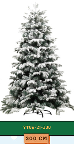 Pearl White- 3 m Christmas tree