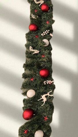 Jingle Trail- 2.70 m garland + 30 ornaments