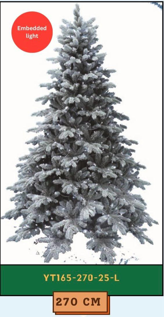 Frozen Elegance- 2.70 m Christmas tree