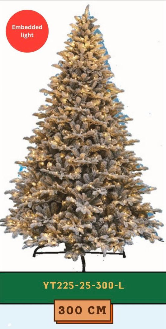 Frostbite- 3 m Christmas tree (+50 ornaments)