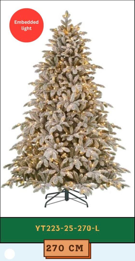 White Whisper- 2.70 m Christmas tree