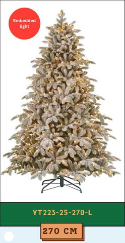 White Whisper- 2.70 m Christmas tree