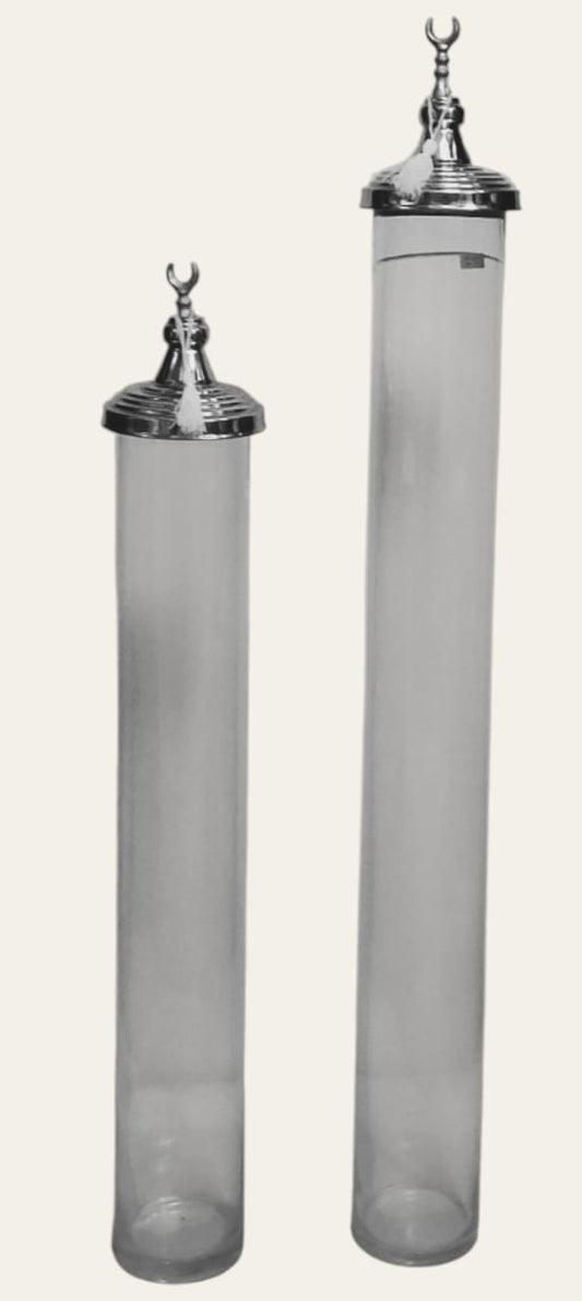 Smoked Glass Minaret Décor Set