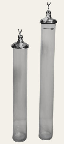 Smoked Glass Minaret Décor Set