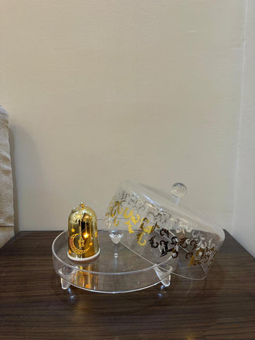 Golden Glow Dessert Stand