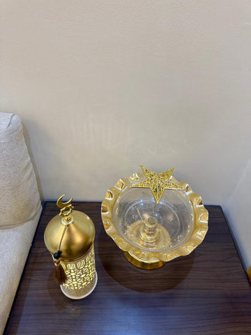 Golden Glow Side Table Set