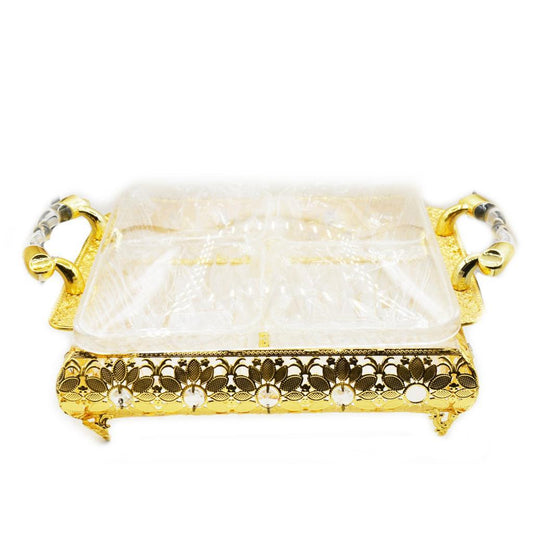 Gold plate for Ramadan