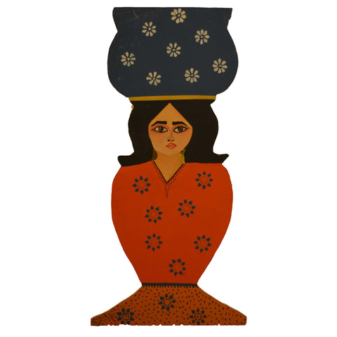 Wooden Farming Doll