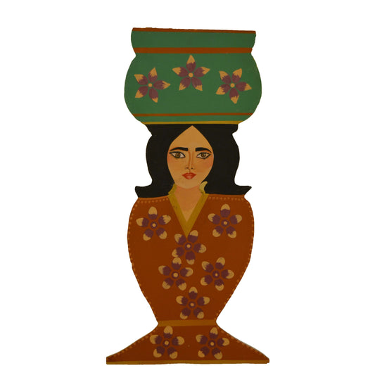 Wooden Farming Doll