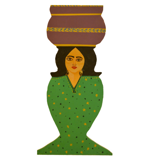 Wooden Farming Doll
