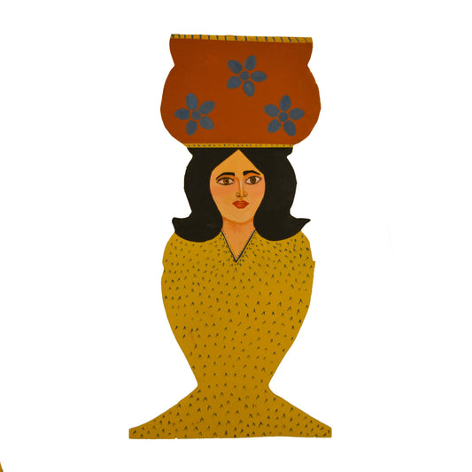 Wooden Farming Doll