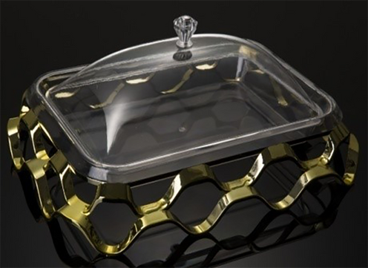 Crystal plexi glass with cover