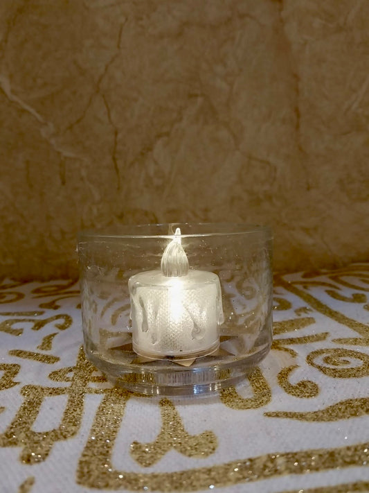 Crystal cup holder