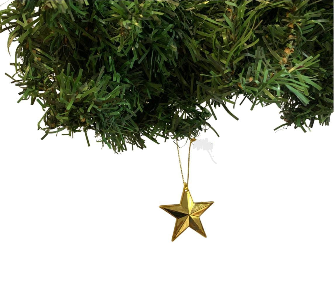 Christmas Gold Star - Set of 6