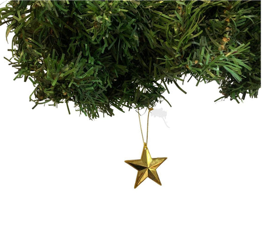 Christmas Gold Star - Set of 6