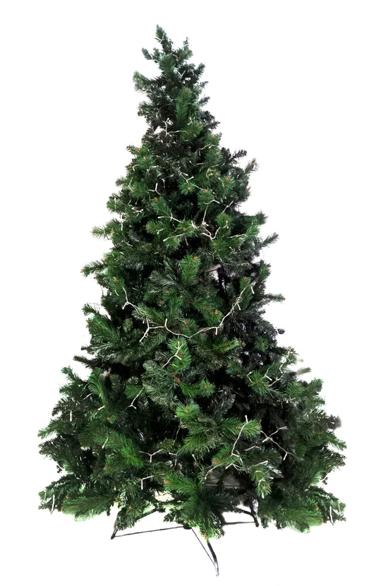 Green Christmas Tree (metal stand) 2.4 Meters
